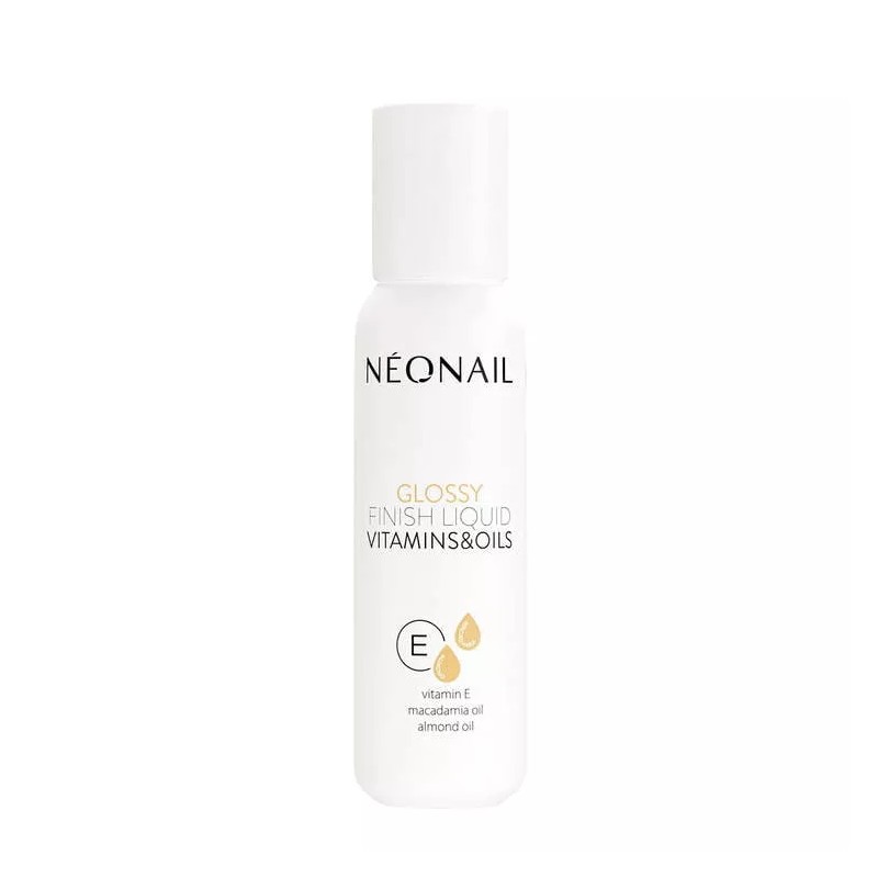 NeoNail Finisher Glossy Finish Liquid Vitamins&Oils 100 ml