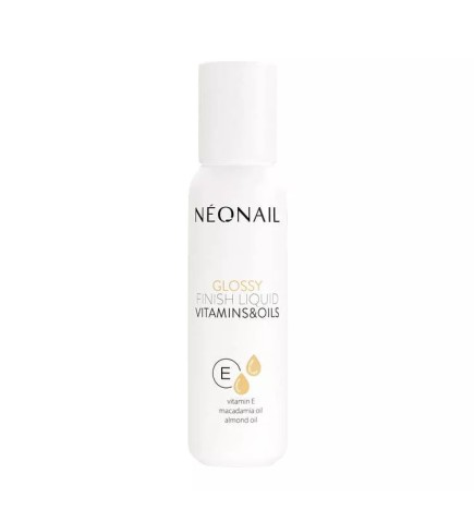 NeoNail Finisher Glossy Finish Liquid Vitamins&Oils 100 ml