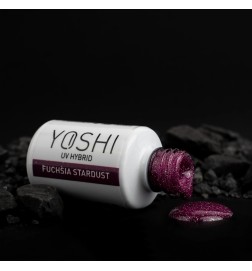 Lakier Hybrydowy Yoshi 524 Fuchsia Stardust 6ml