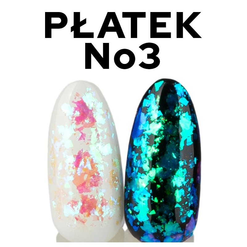 Yoshi - Płatki do Paznokci Holo Flakes UV LED No.3 0,5g