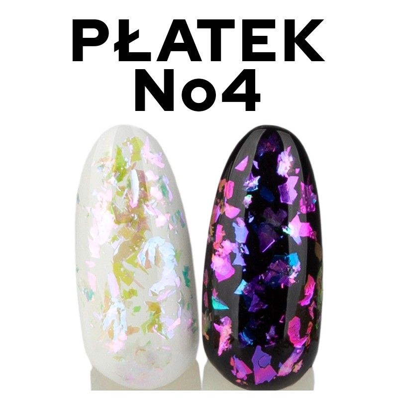 Yoshi - Płatki do Paznokci Holo Flakes UV LED No.4 0,5g