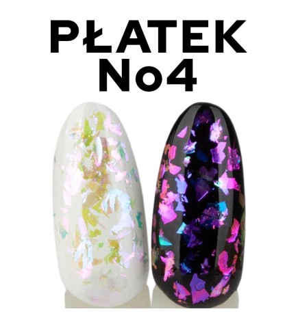 Yoshi - Płatki do Paznokci Holo Flakes UV LED No.4 0,5g