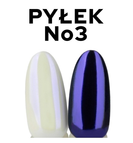 Yoshi - Pyłek do Paznokci Mirror Effect UV LED No.3 0,5g