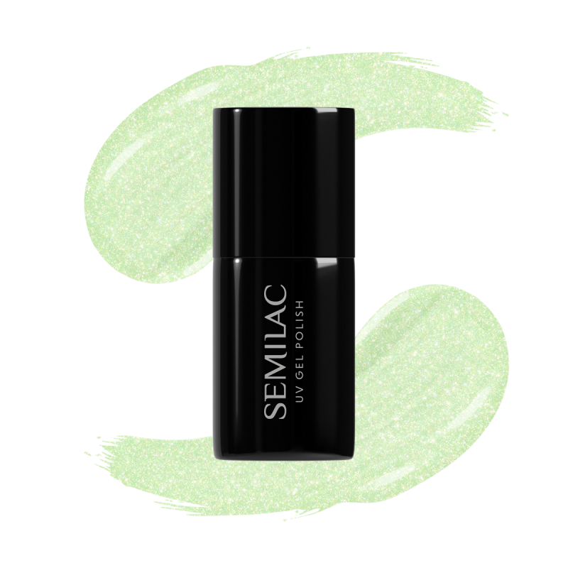 Semilac Lakier Hybrydowy 497 Green Groove 7ml