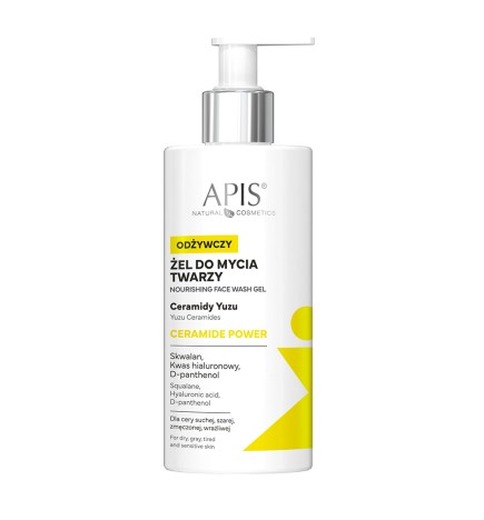 Apis Ceramide Power Odżywczy Żel Do Mycia Twarzy/ 300ml