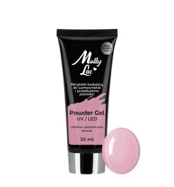 Mollylac Powder Gel Akrylożel Budujący Hema/Di-Hema Free French Pink 30 ml Nr 06