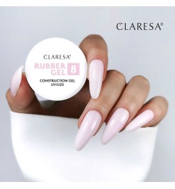 Claresa - Żel budujący Rubber Gel 8 12g