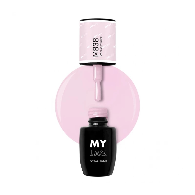 Lakier Hybrydowy MyLaq M838 My Classy Nude 5ml