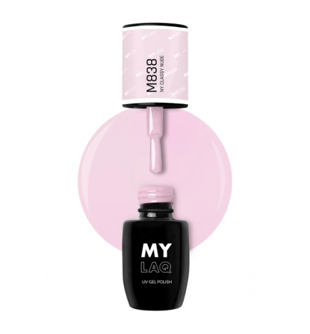 Lakier Hybrydowy MyLaq M838 My Classy Nude 5ml