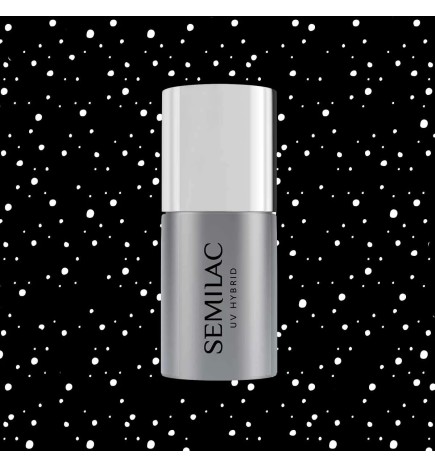 Semilac Top No Wipe White Sprinkles 7ml