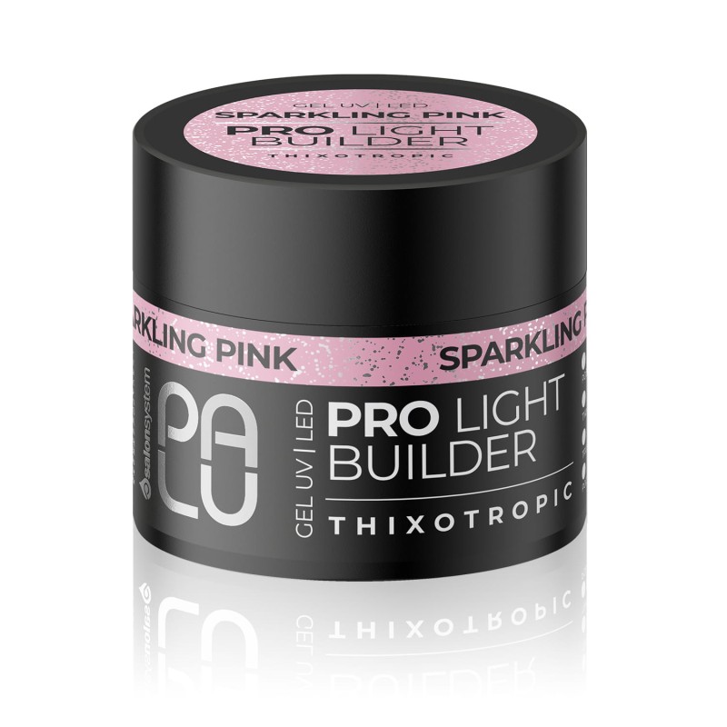 Palu - Żel Budujący Pro Light Builder Gel Sparkling Pink/12g