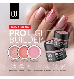 Palu - Żel Budujący Pro Light Builder Gel Sparkling Pink/12g