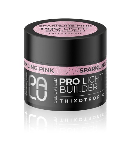 Palu - Żel Budujący Pro Light Builder Gel Sparkling Pink/ 45g