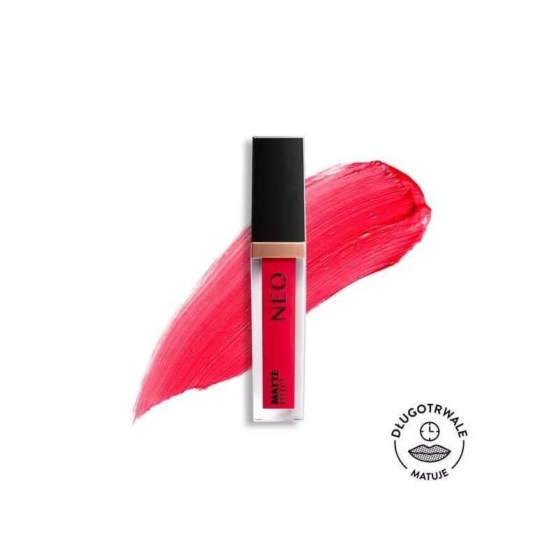 NeoMakeUp Pomadka Matowa W Płynie Matte Effect Lipstick 15 Daisy 4,5ml