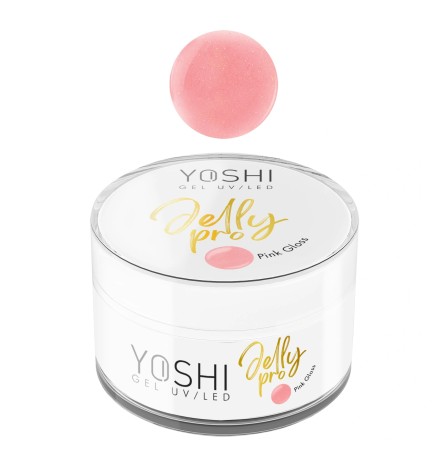 Yoshi - Żel Budujący UV/LED Jelly Pro Pink Gloss 50ml