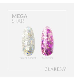 Claresa Żel Do Zdobień Megastar Pink Pixel 10g