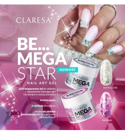 Claresa Żel Do Zdobień Megastar Pink Pixel 10g