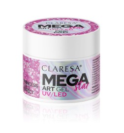 Claresa Żel Do Zdobień Megastar Pink Pixel 10g