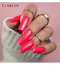 Claresa Lakier Hybrydowy Funky Disco Coral Twist