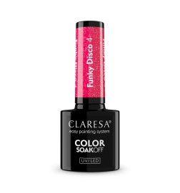 Claresa Lakier Hybrydowy Funky Disco Pink Fever