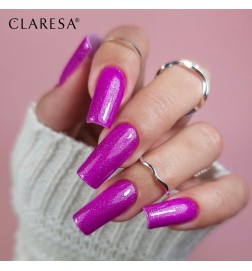 Claresa Lakier Hybrydowy Funky Disco Violet Vinyl