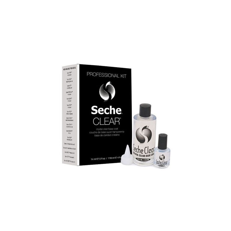 Seche Crystal Clear Base Coat Zestaw 118ml + 14ml