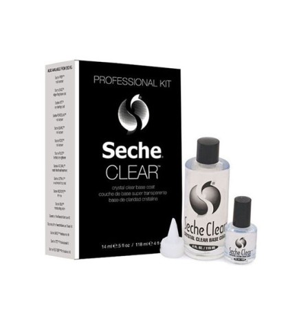 Seche Crystal Clear Base Coat Zestaw 118ml + 14ml