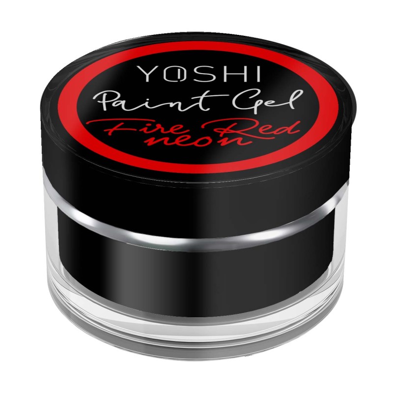 Yoshi Paint Gel Fire Red Neon 5g