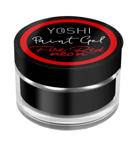 Yoshi Paint Gel Fire Red Neon 5g