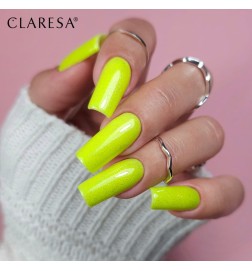 Claresa Lakier Hybrydowy Funky Disco 7- Lime Light 5g