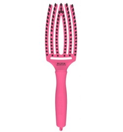 Olivia Garden Fingerbrush Amour Szczotka z Włosiem Dzika Średnia Hot Pink