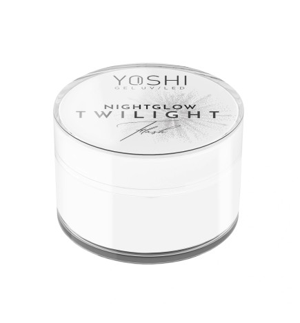 Yoshi - Żel Twilight Budujący, Samopoziomujący, Z Efektem Flash Nightglow 15ml