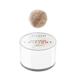 Yoshi - Żel Twilight Budujący, Samopoziomujący, Z Efektem Flash Moonrise 15ml