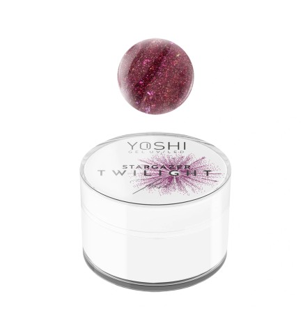 Yoshi - Żel Twilight Budujący, Samopoziomujący, Z Efektem Flash Stargazer 15ml