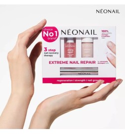 NeoNail Zestaw Na Zniszczone I Cienkie Paznokcie Regeneration Nail Care Set