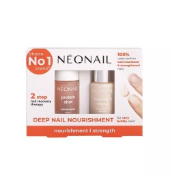 NeoNail Zestaw Na Łamliwe I Pozbawione Blasku Paznokcie Nourishing Nail Care Set