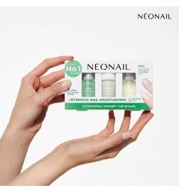 NeoNail Zestaw Na Przebarwione I Rozdwajające Się Paznokcie Moisturizing Nail Care Set