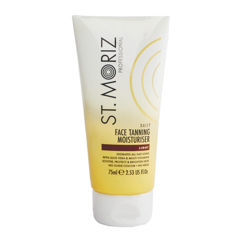 St.Moriz Professional Daily Face Tanning Moisturiser Krem Do Twarzy Na Dzień Stopniowo Opalający 75 Ml