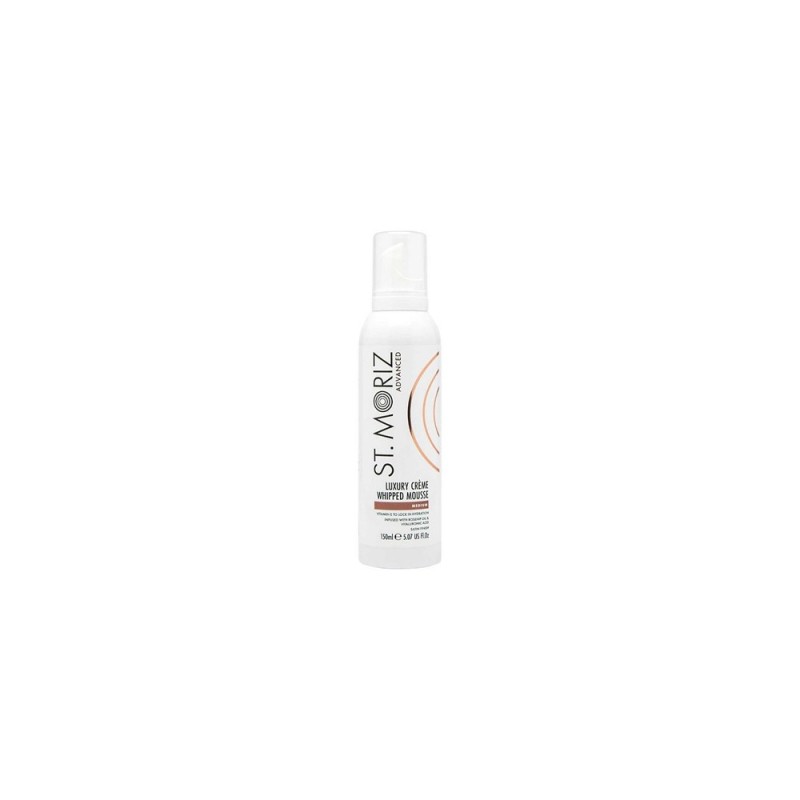 St. Moriz Advanced Luxury Whipped Creame Mousse Kremowa Pianka Samoopalająca Medium, 150 Ml