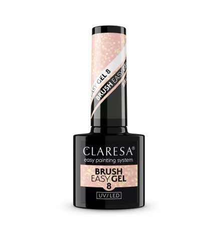 Claresa Żel W Butelce Z Pędzelkiem Brush Easy Gel 8 5g