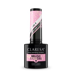 Claresa Żel W Butelce Z Pędzelkiem Brush Easy Gel 9 5g