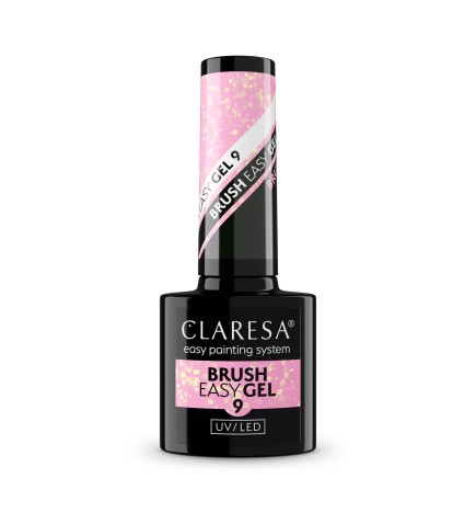 Claresa Żel W Butelce Z Pędzelkiem Brush Easy Gel 9 5g