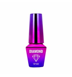 MollyLac Diamond Top Coat - Top do Lakierów Klasycznych 10ml