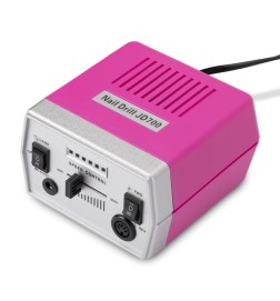 Frezarka Do Paznokci 40W Z Kompletem Frezów JD700 Ciemny Różowy Dark Pink