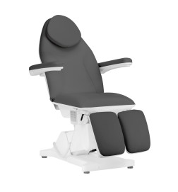 Fotel kosmetyczny elektryczny Sillon Basic pedi 3 siln. szary