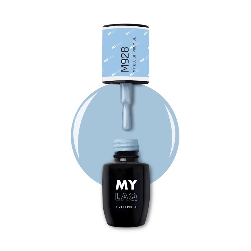 Mylaq Lakier Hybrydowy My Bluish Promise 5ml