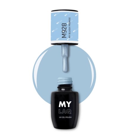 Mylaq Lakier Hybrydowy My Bluish Promise 5ml