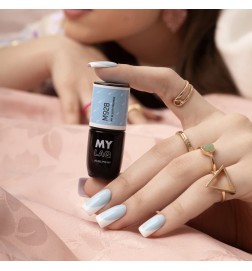 Mylaq Lakier Hybrydowy My Bluish Promise 5ml