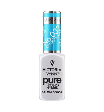 Lakier Hybrydowy Victoria Vynn Pure Creamy Hybrid No.032 Turquoise Island 8ml