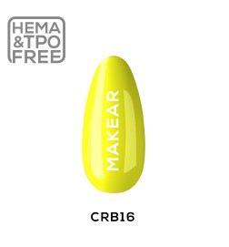 Makear Baza Juicy Rubber Base CRB16 Bahama Yellow 8Ml